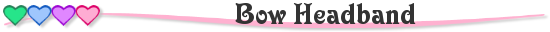 Bow Headband